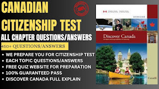 Canadian citizenship test practice
