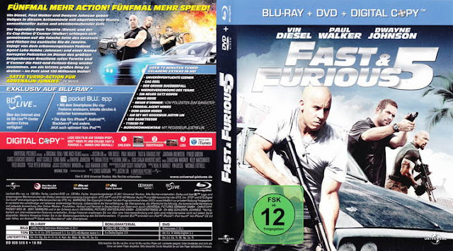 Fast Furious Fast Five 2011 Front Cover