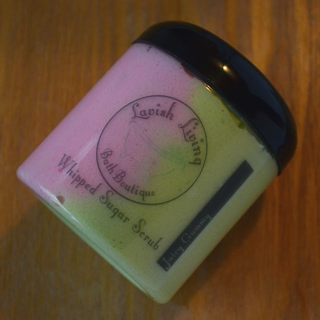 Lavish Living Bath Boutique Juicy Gummy Whipped Sugar Scrub