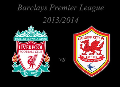 Liverpool vs Cardiff City Barlays Premier League 2013
