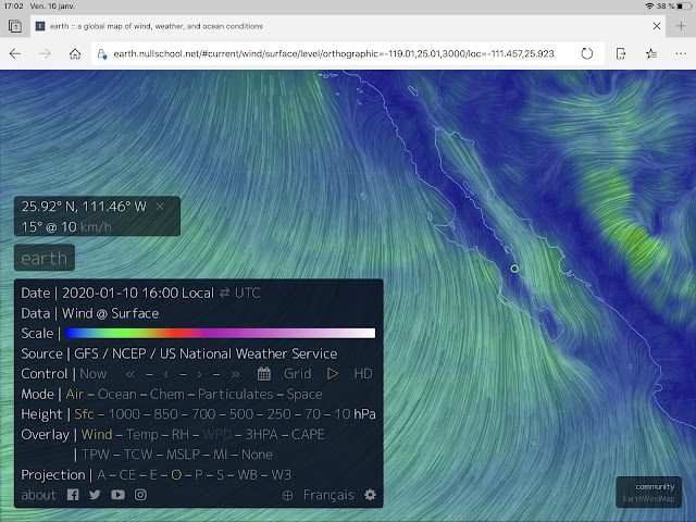 earth.nullschool.net, le site des vents