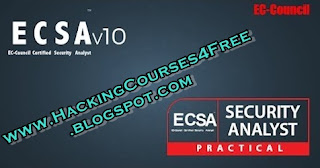 Download Ec council Certified Security Analyst - ECSA V10 for free.