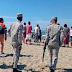 ORGANISMOS DE SOCORROS REINICIAN BÚSQUEDA CADÁVER DE UNO DE DOS HERMANOS AHOGADOS EN PLAYA CANGREJO
