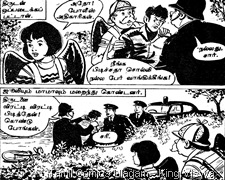 Rani Comics Issue No 14 Dated 15th Jan 1985 Visithira Vimanam Page 9 Panel 2