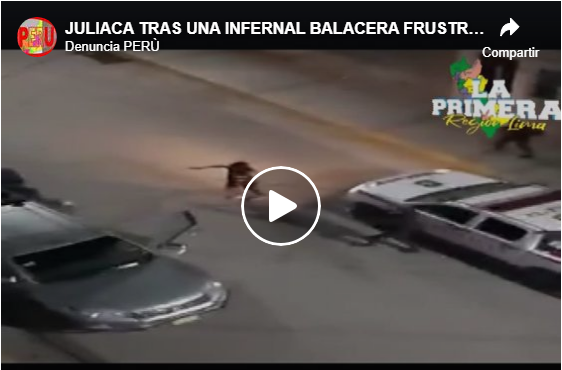 JULIACA TRAS UNA INFERNAL BALACERA FRUSTRAN ROBO DEJA UN MUERTO Y DOS CAPTURADOS