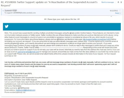 Cara Mengembalikan dan Mengaktifkan Kembali Akun Twitter Yang Kena Suspend