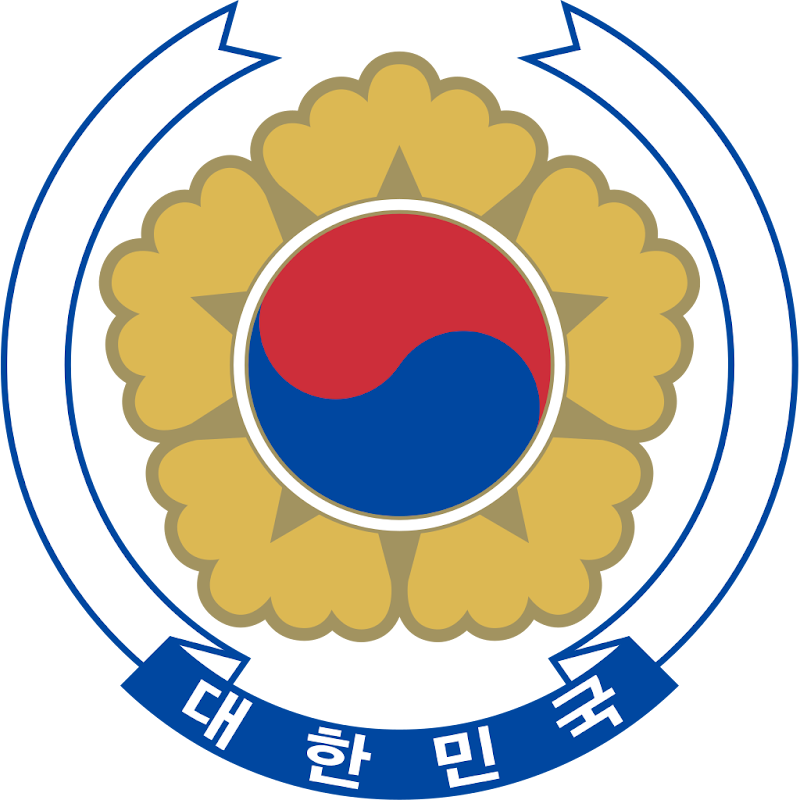 Logo Gambar Lambang Simbol Negara Korea Selatan PNG JPG ukuran 800 px