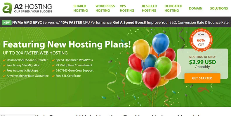 A2 Hosting Cheap hosting plan: $2.99/mo (36 months) | Renews $8.99: eAskme