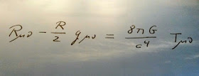 Ecuaciones de la teoria de la Relatividad General