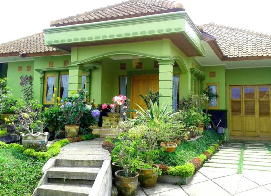 15 Model Desain Teras Rumah Cor Minimalis Terbaru dan ...
