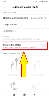 fourth enable mi sound enhancer