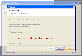 Cara Mudah Membuat Instaler Win 7 dengan Win To Flash