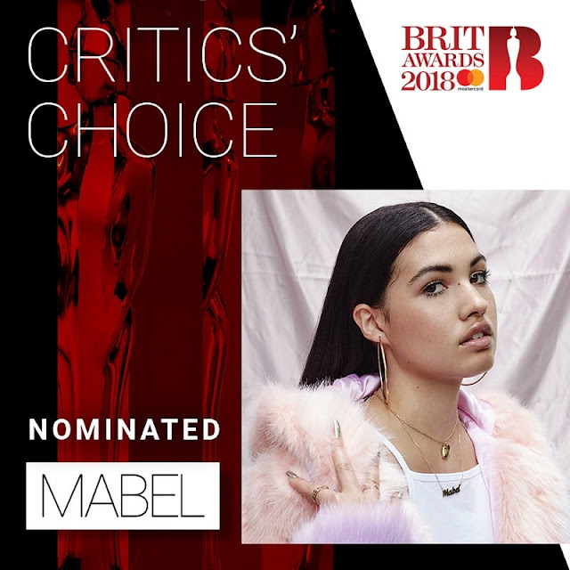 Mabel nominated for The BRITs 2018 Critics’ Choice Award