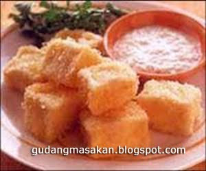 Resep Masakan Tahu Goreng Panir