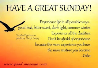 great sunday messages