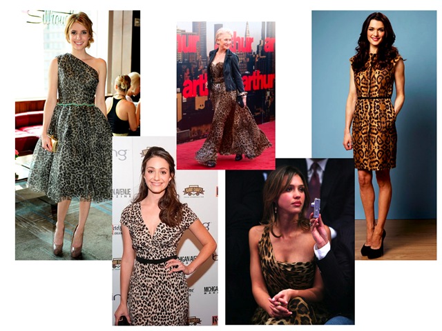 I am writing about leopard print on a wedding blog