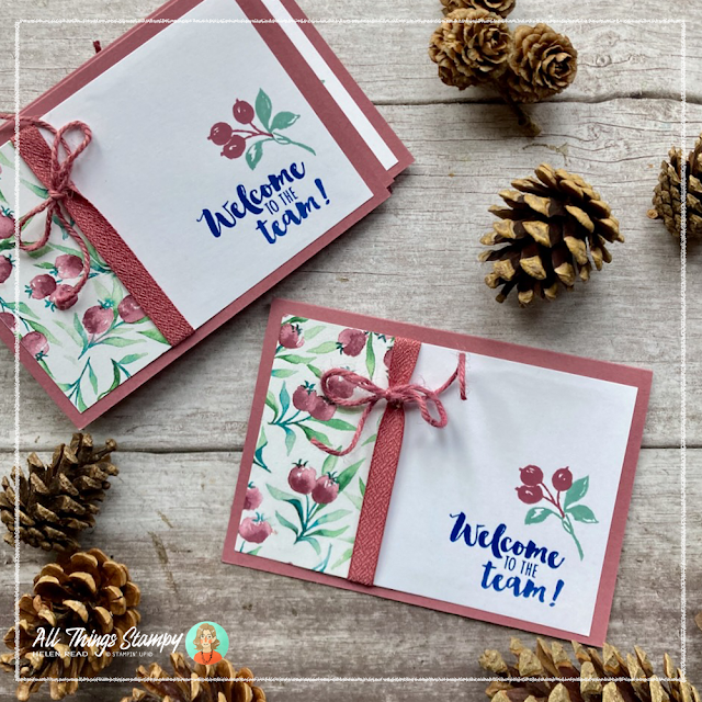 Stampin Up UK Winter Meadow ideas