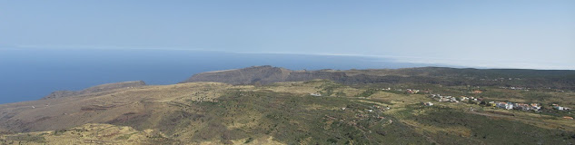 LA GOMERA CHIPUDE - LA FORTALEZA - MIRADOR DE IGUALERO - ALTO GARAJONAY, vista panorámica desde La Fortaleza