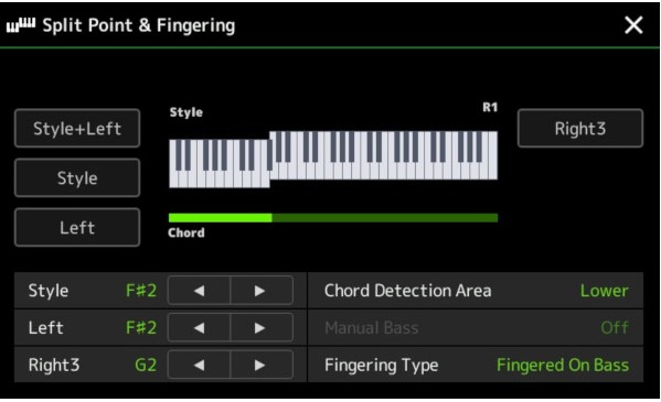 Cara Mengatur Split Point Pada Keyboard Yamaha PSR-SX900