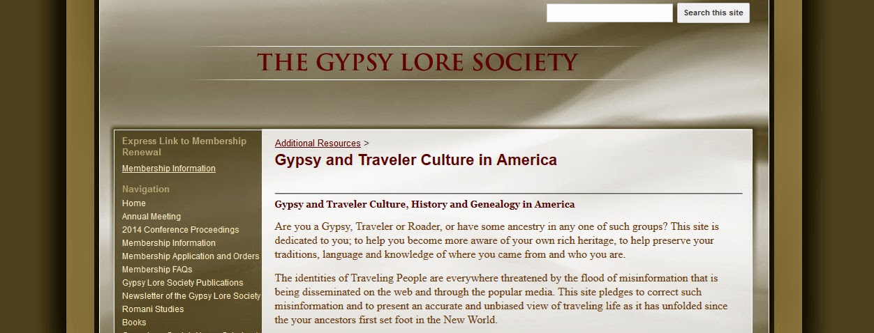 http://www.gypsyloresociety.org/additional-resources/gypsy-and-traveler-culture-in-america