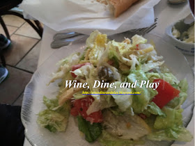 The 1905 Salad is prepared a la motte table side at the Columbia Restaurant in Sarasota, Florida