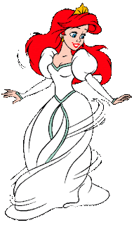 Ariel, the Little Mermaid and more Mermaids Clip Art.  