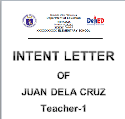 endorsement letter for transfer of work assignment deped