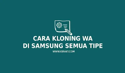 Cara Kloning WA di Samsung
