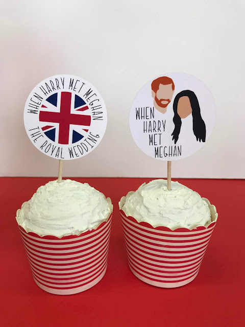 Check out these FREE Royal Wedding Watch Party Printables!