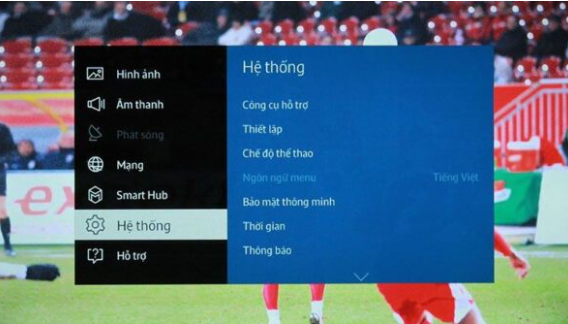 Bật trong phần cài đặt hình ảnh