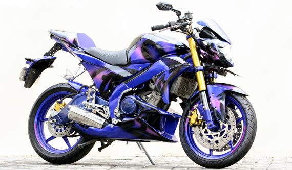  Modifikasi  Yamaha New Vixion  Terbaru  dan Terkeren 2013  