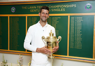 Novak Djokovic Wimbledon finals 2022