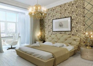 Tips on choosing a motif wallpaper bedroom wall