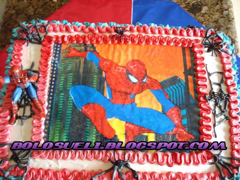 Papel arroz homem aranha Personalizados Doces Momentos Elo7