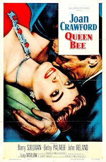 QUEEN BEE. Cartel One Sheet: 69 x 104 cms. Estados Unidos. LA ABEJA REINA. Queen Bee. 1955. Estados Unidos. Dirección: Ranald MacDougall. Reparto: Joan Crawford, Barry Sullivan, Betsy Palmer, John Ireland, Lucy Marlow, William Leslie, Fay Wray, Katherine Anderson, Tim Hovey, Linda Bennett.