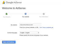 Create AdSense accont