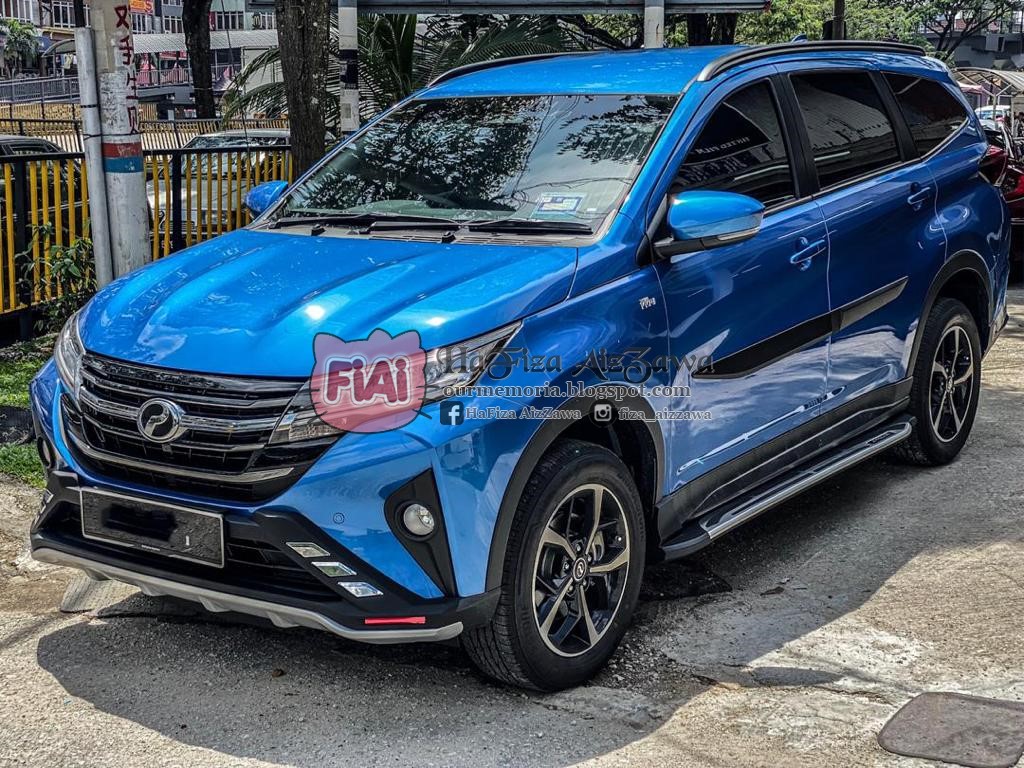 Perodua Aruz Electric Blue 1.5 Advance pilihan hati