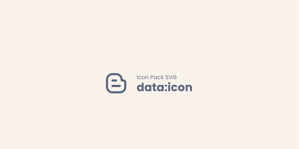 Pasang Icon Pack SVG di Blogger