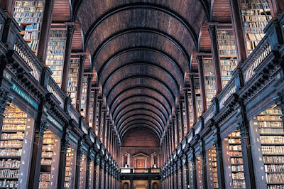 El Trinity College en Dublín, Irlanda, viajes y turismo