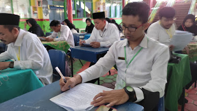 Tingkatkan Kualitas Pendidikan, Pondok Pesantren Kauman Padang Panjang gelar Uji Kompetensi Guru