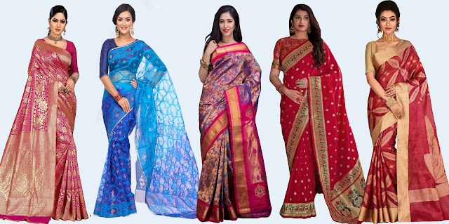 Types of silk sarees for wedding