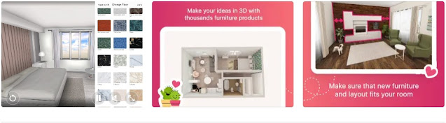 Aplikasi desain rumah Android - Room Planner Home Design 3D