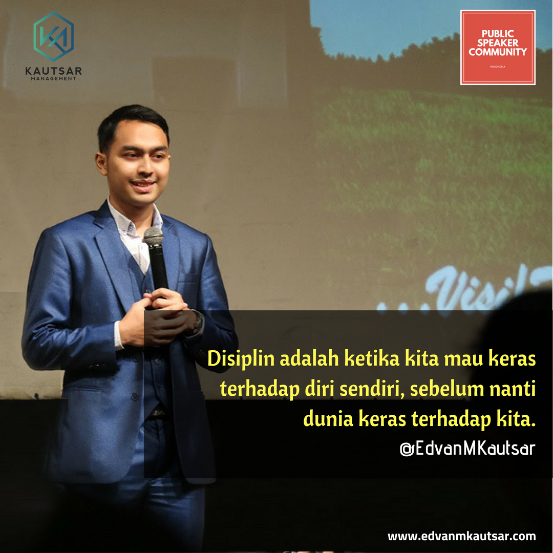 Motivator Muda Indonesia Edvan M Kautsar