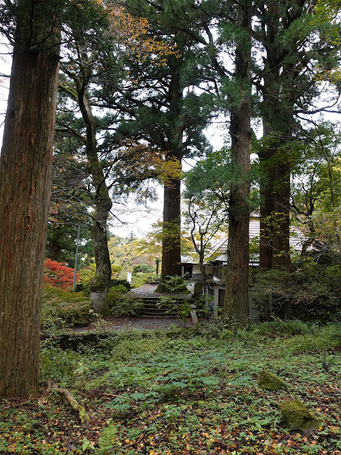 大神山神社の石畳参道