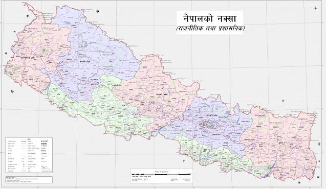 New Political Map of Nepal