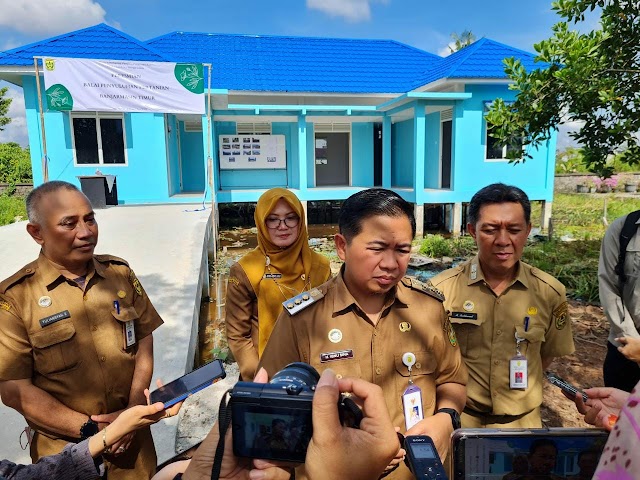 Resmikan Balai Penyuluh Pertanian, Ibnu Harap Jadi Pemenuhan  Kebutuhan di Banjarmasin 