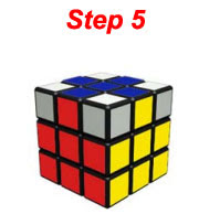 Rubiks Cube Solve Step 5