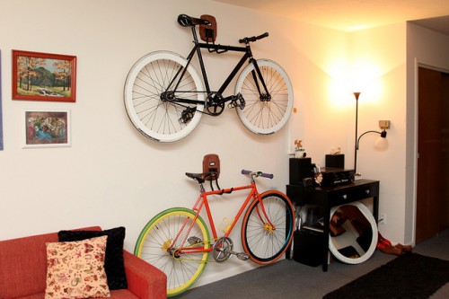 Best Do-It-Yourself Bike Rack = Bike Wall-Mount