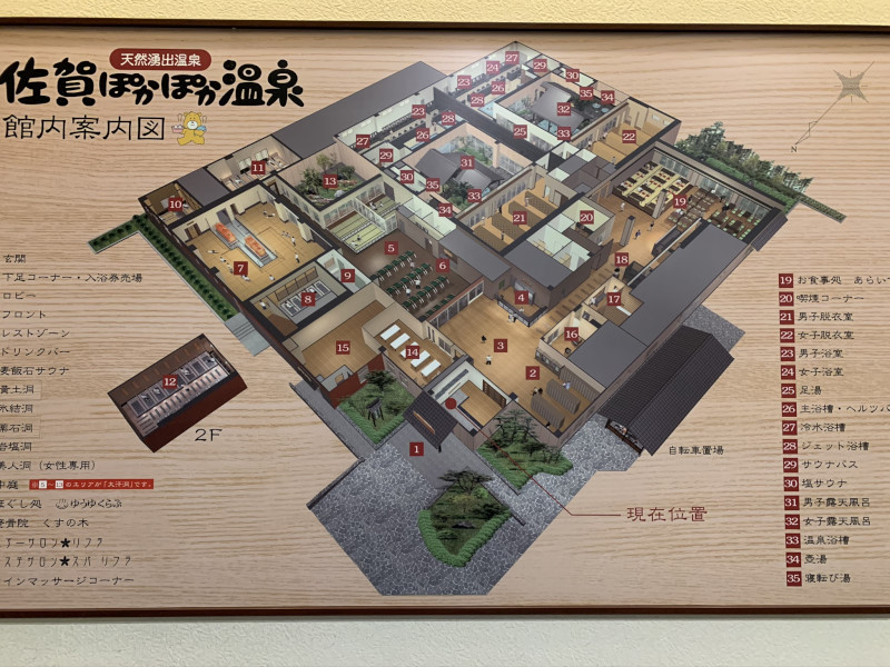 徒然おうどいろ日記 佐賀ぽかぽか温泉