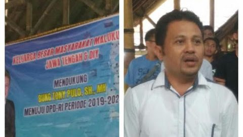 Masyarakat Maluku Utara Jateng & DIY Deklarasikan Dukungan Pencalonan Anggota DPD RI